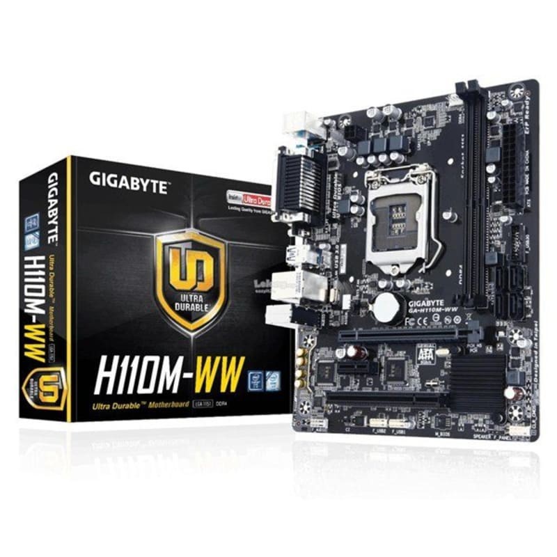 GIGABYTE Motherboard H110 DDR4 Socket 1151