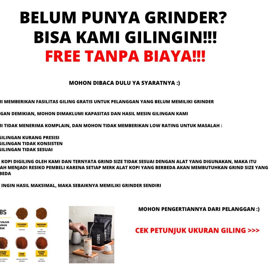

[KODE JRT0B] Kopi Robusta 250 gram Biji/Bubuk | Roasted Coffee 250 gr | OBS Coffee Robusta 250gr
