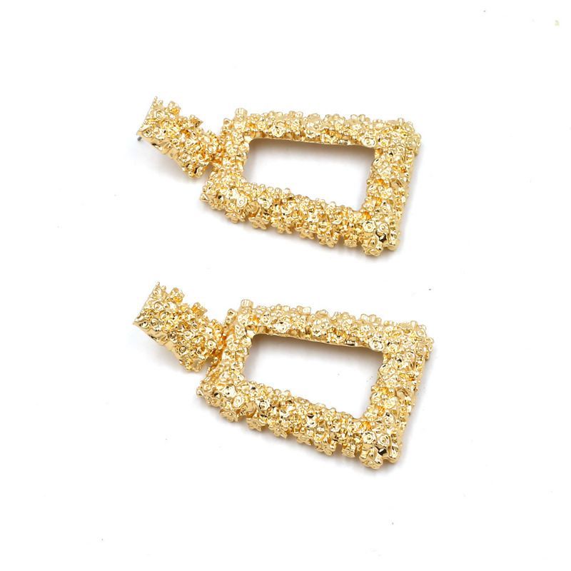 Square Earring - Anting Bentuk Kotak - Aksesoris Anting