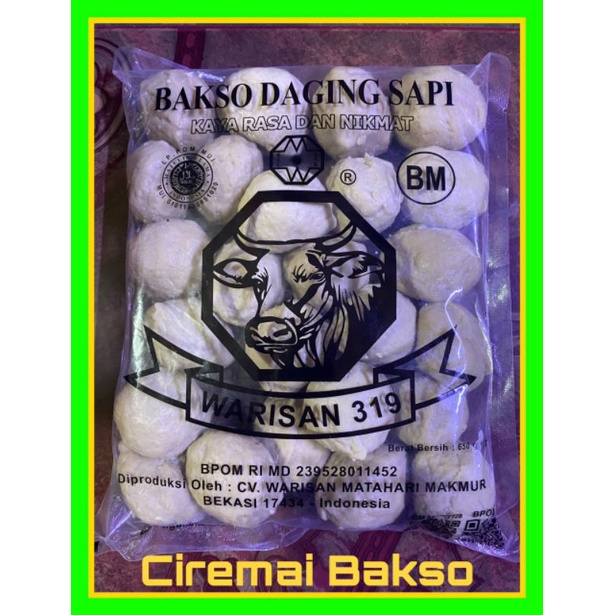 Bakso Warisan BM isi 25