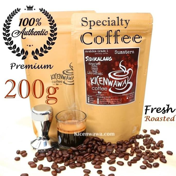 

Kopi Arabika Sidikalang Premium Kicenwawa *200gr FRESH ROASTED - Biji Kopi