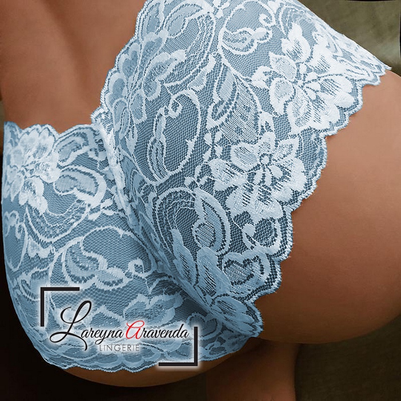 Celana Dalam Seksi Model Boxer Lace Transparant LG400