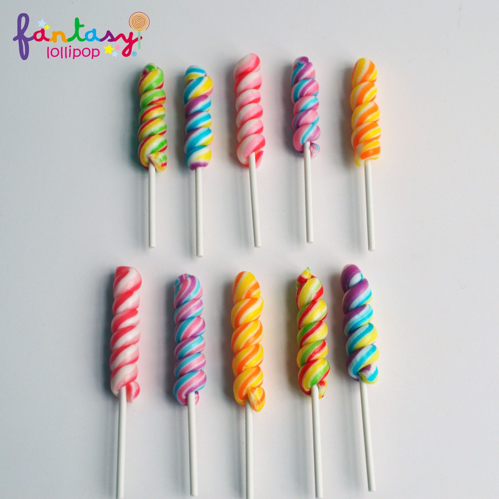 

FANTASY Lollipop Ulir Mini 1 Pack (10 Pcs)