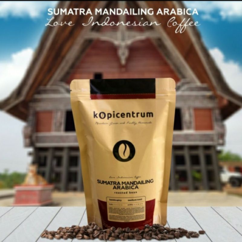 

Biji Kopi Roasted Sumatra Mandailing Arabica 250 Gr