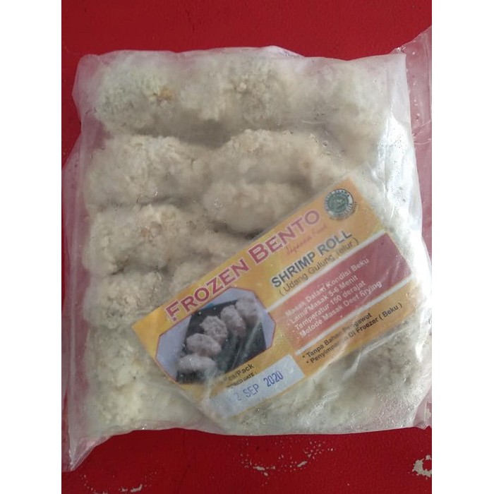 

Shrimp Roll / Udang Gulung Telur Ukuran Jumbo Frozen Bento BOGOR KOTA