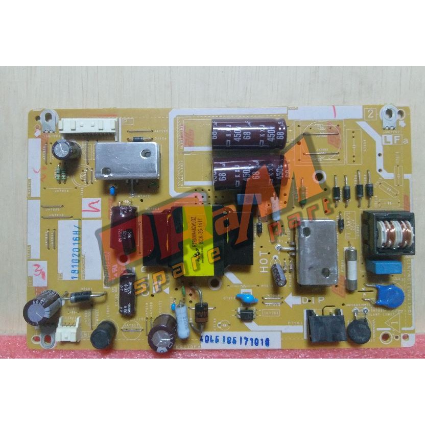 POWER SUPPLY tv led 40LE185I - PSU TV SHARP 40LE185I - REGULATOR 40LE1851 - ORIGINAL