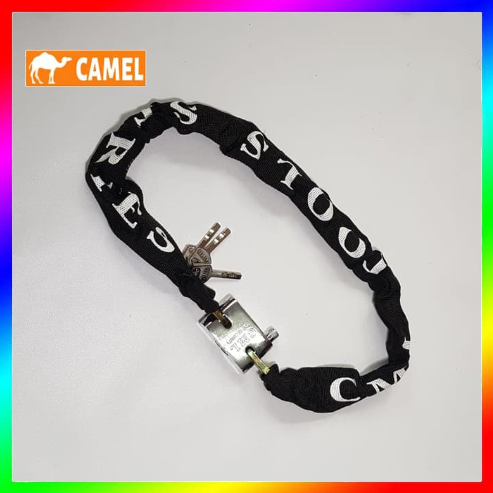 Camel Kunci Gembok Rantai Motor 80cm Chain Lock Helm 80 cm-1