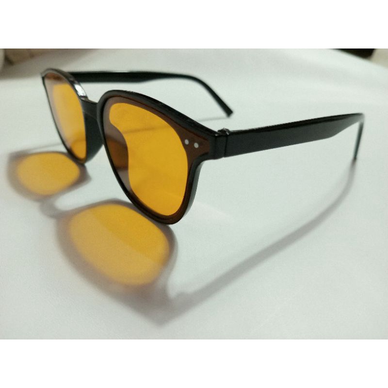 kacamata oval UV 400 kacamata retro sunglasses kacamata Korean mata kucing kacamata hitam pria wanita termurah