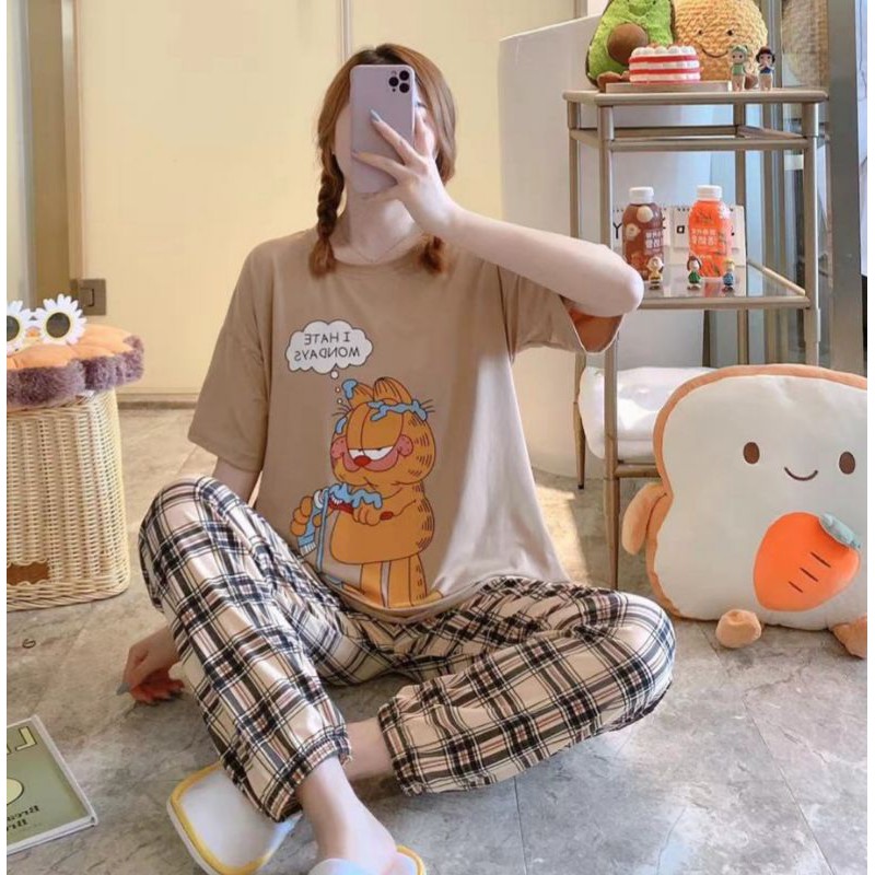 Piyama Hp Import/Baju Tidur import /Piyama fashion wanita murah /Baju Tidur import C01-A