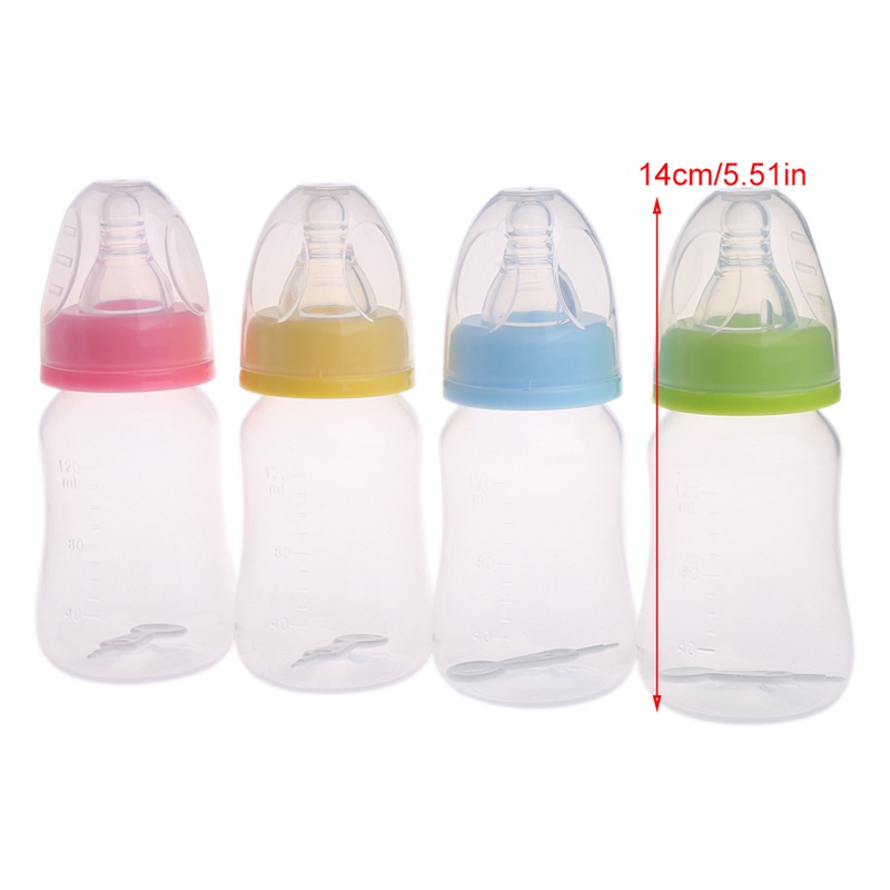 Mary Botol Susu / Air Minum 120ml Motif Kartun Bahan Silikon Untuk Bayi Newborn