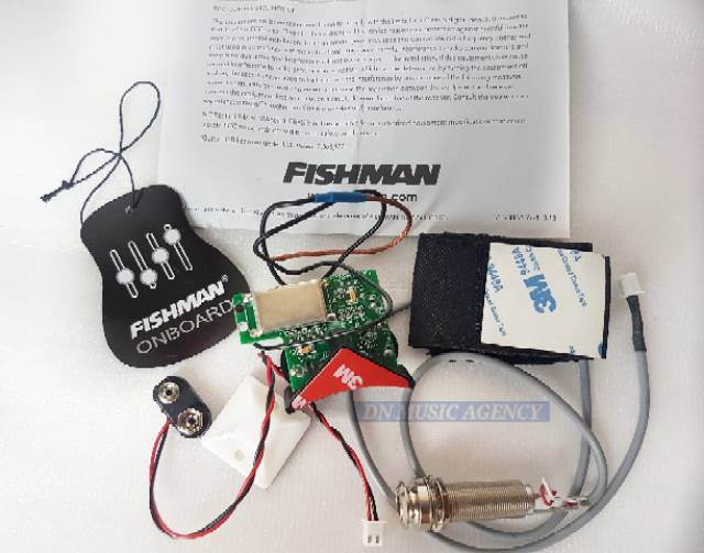 Spul EQ pickup preamp fishman sonitone VT1