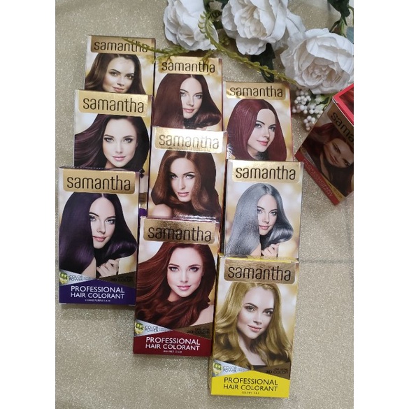 ☀️cahaya☀️samantha professional hair colorant | semir rambut