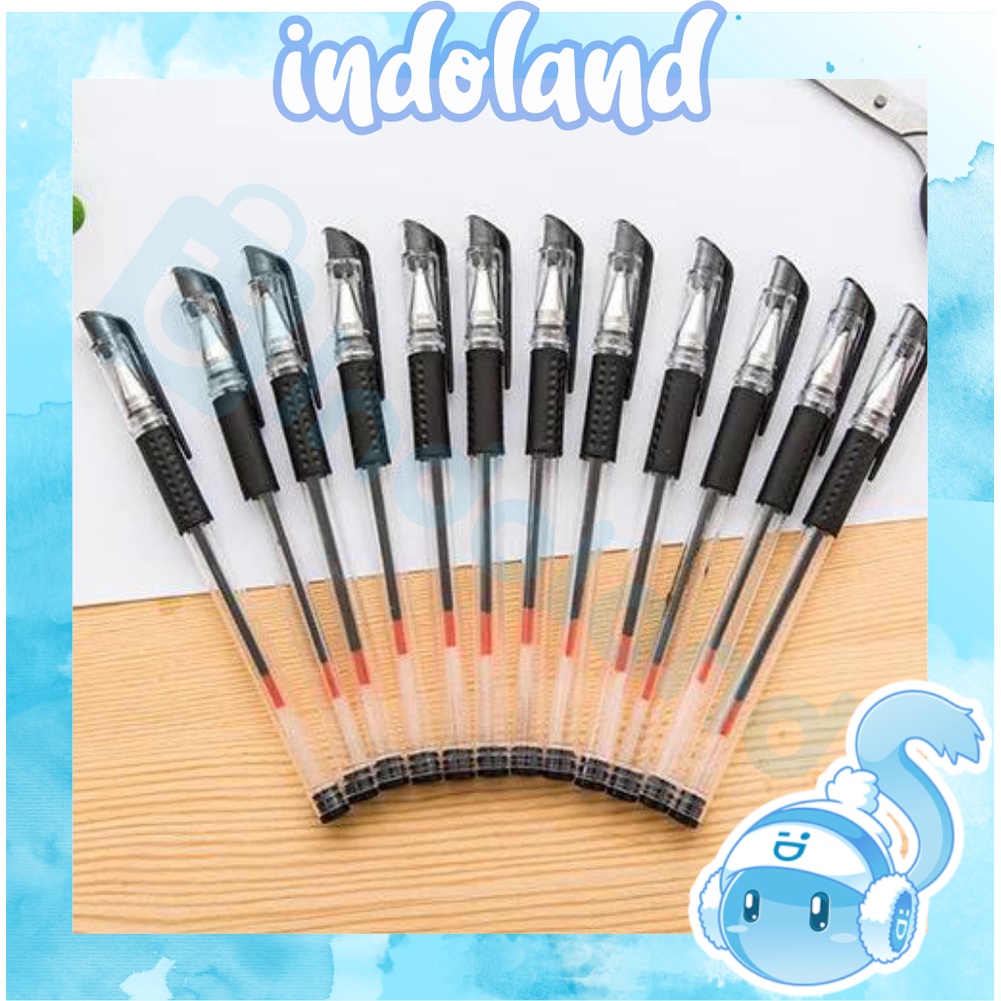 ☀ INDOLAND ☀ R047  PENA GEL MIMI 0.5mm International Standard PULPEN GEL MIMI