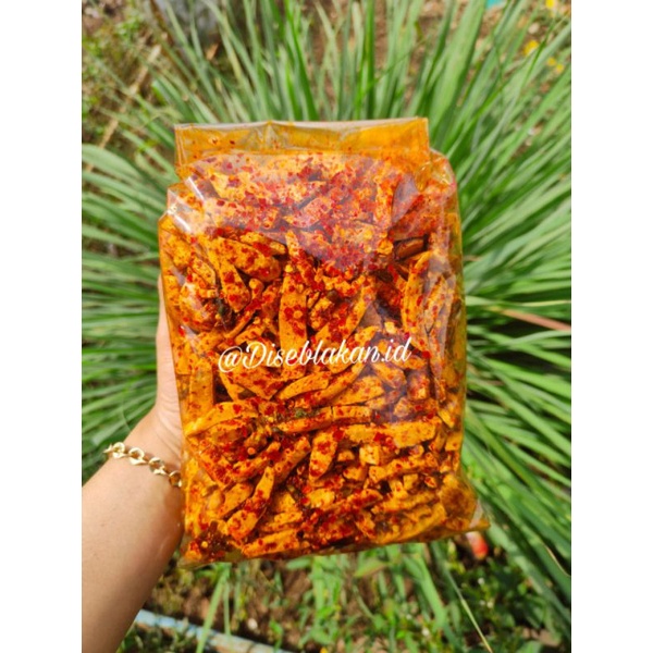 Basreng pedas daun jeruk isi 500gram