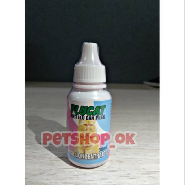 FLUCAT 30ml obat flu untuk Kucing