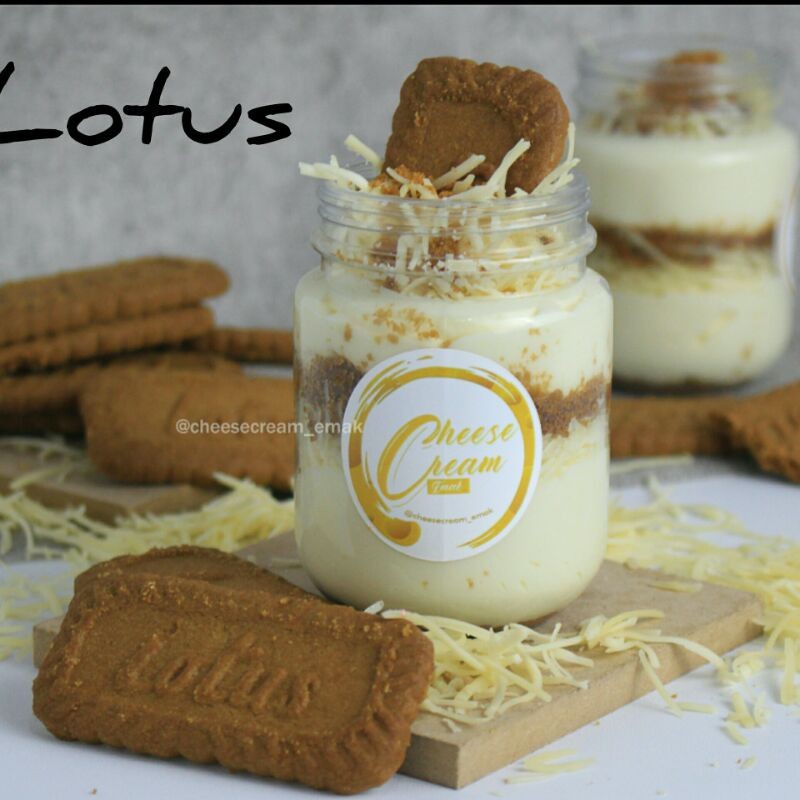 

CHEESE CAKE LOTUS/ CHEESECAKE / CAKE / KUE / LOTUS / DESSERT RASA LOTUS