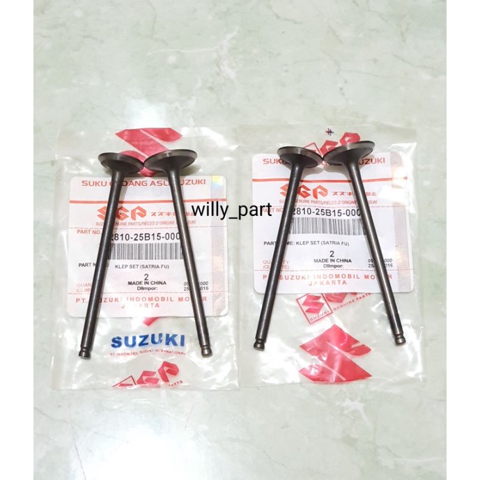Klep Set Satria Fu 150 Old Karbu Satria Fu 150 Karbu (4pcs) ORI SGP