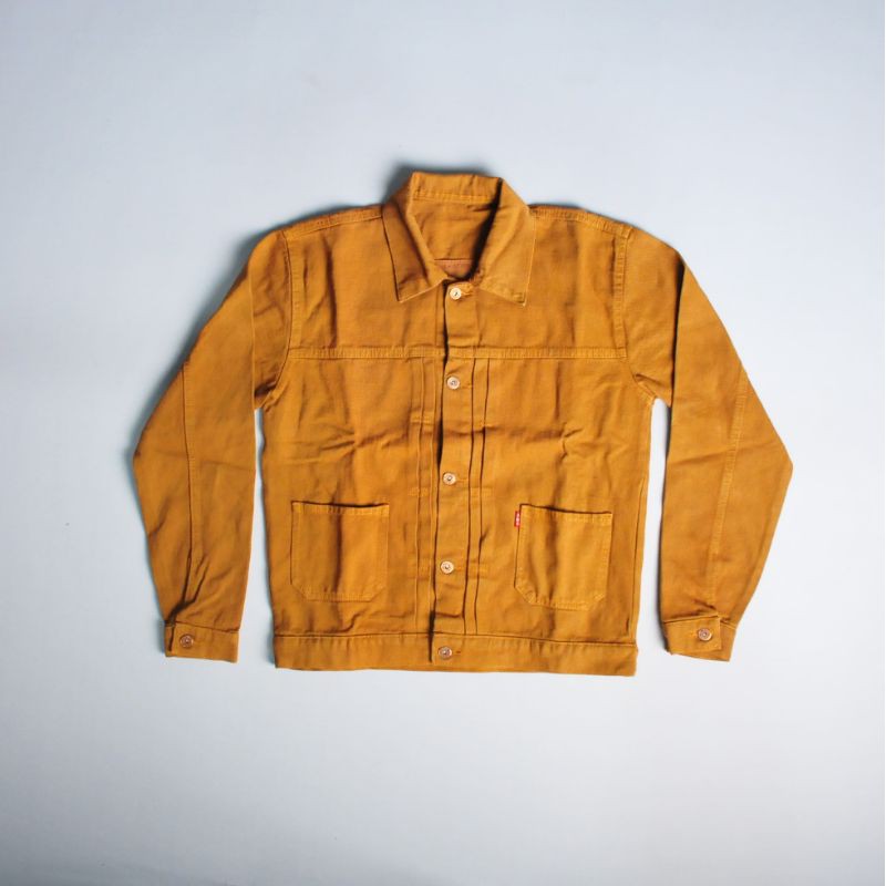 People Meet Denim Company Rhinous Denim Brown Jacket type 2