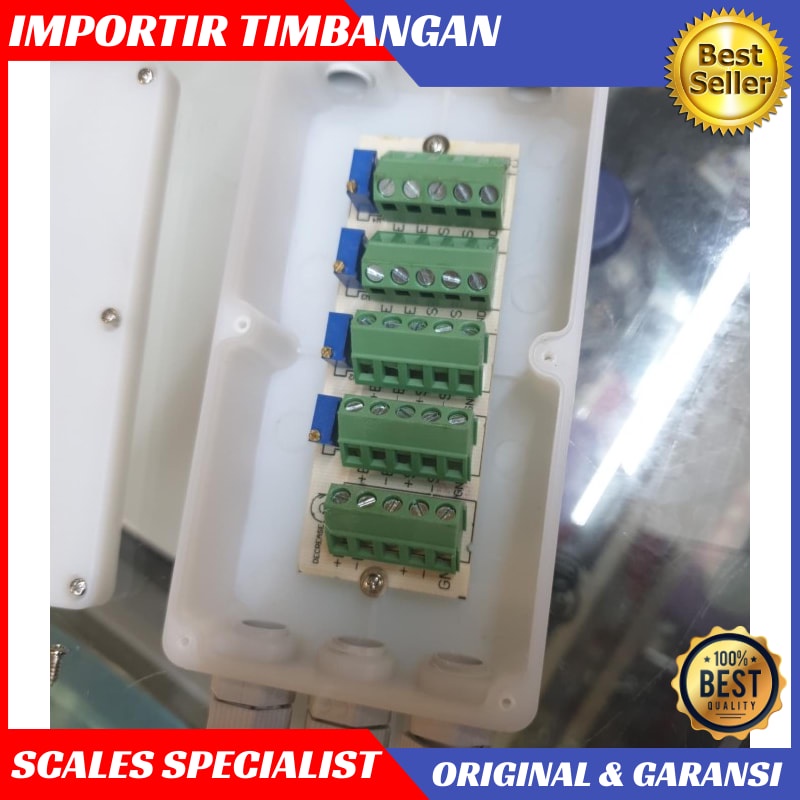 junction box 4 hole plastik New Original Garansi