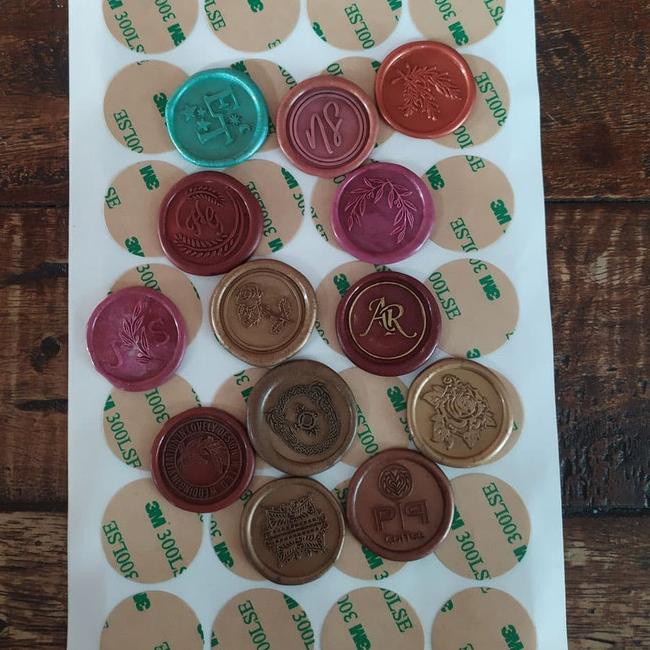 

Wow Murah-957 Double Tape Wax Seal / Double Tape Bulat