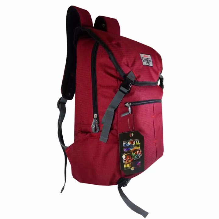 Carboni RA00059 Tas Ransel Pria Tas Fashion Pria Tas Punggung Backpack Original - Red