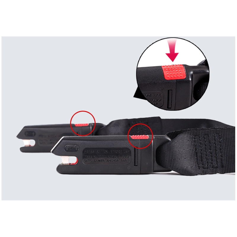 Mary Strap Konektor Sabuk Pengaman Mobil Adjustable Untuk Anak / Bayi