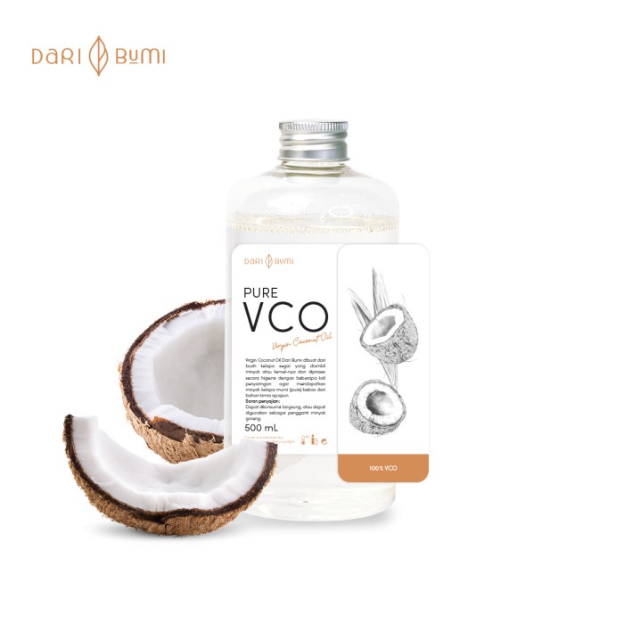 

Virgin Coconut Oil 500 ml daribumi Premium Pure VCO Minyak Kelapa Murn