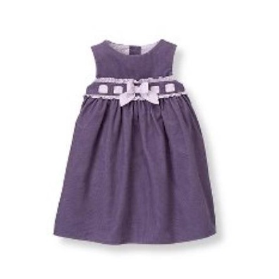 JANIE & JACK - PURPLE RIBBON DRESS