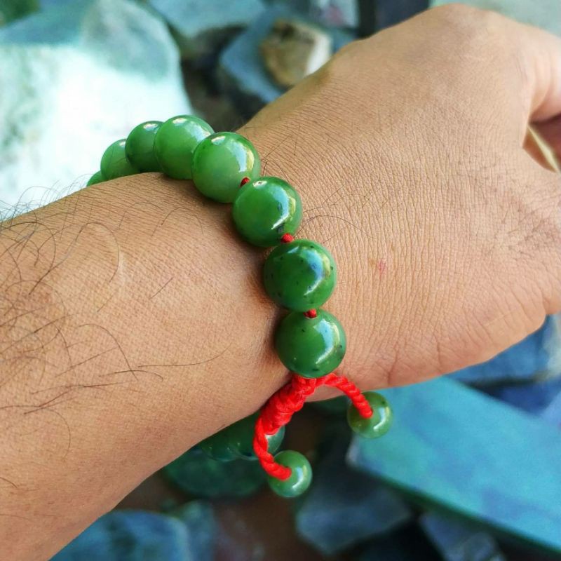 Gelang Giok Nephrite - Giok Aceh