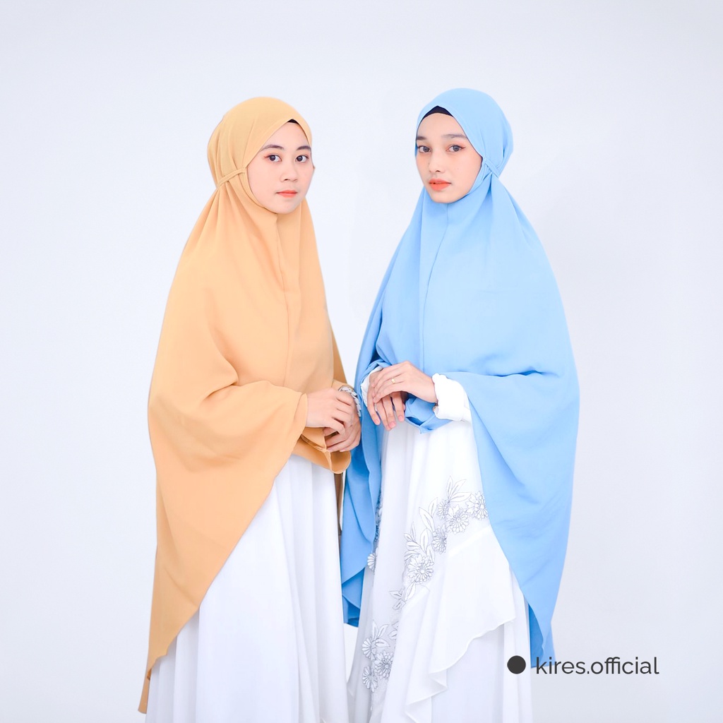 Khimar / Jilbab Instan / Kerudung Bergo Diamond Big Jumbo Size XXL