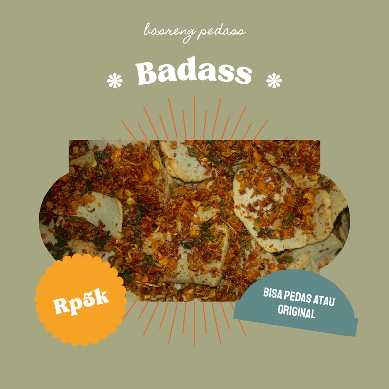 

Basreng bandung daun jeruk