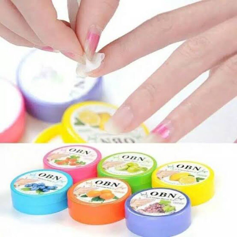 Nail polish remover 32 pads tissue / nail polish varnish remover tisu pembersih cat kuku