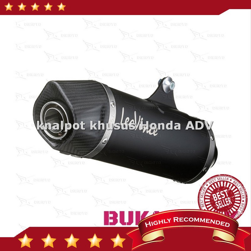 Promo Unik Leovince Nero SS Black Slip On Honda X ADV 2Y peda9 Berkualitas