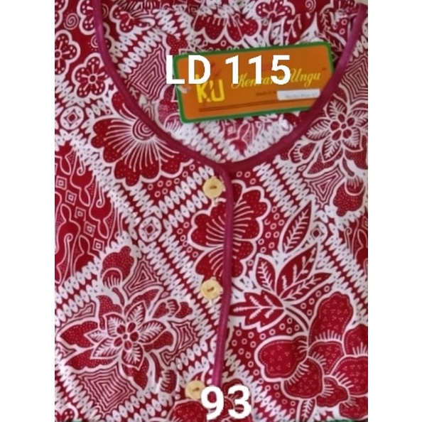 Daster Kencana Ungu Plisir K3 label coklat-75