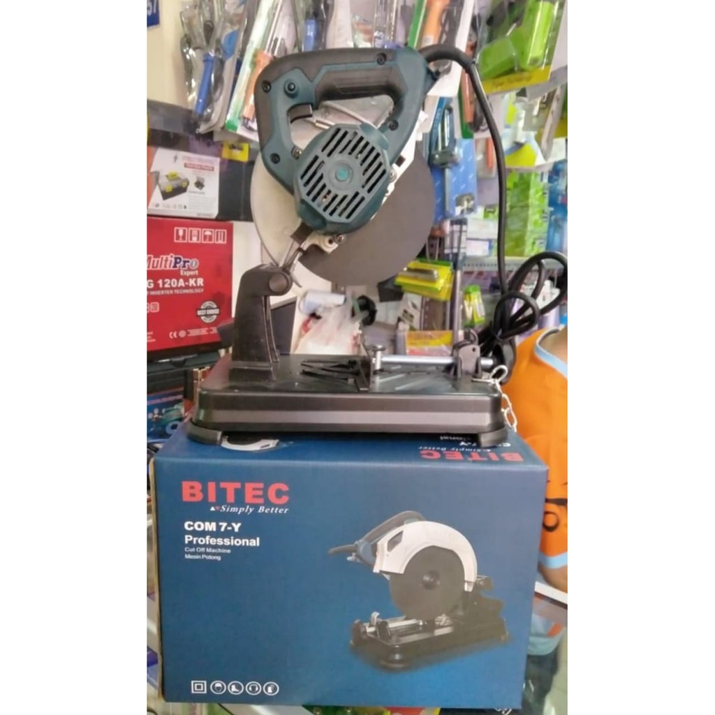 Mesin cut off potong besi merk Bitec tipe COM 7-Y