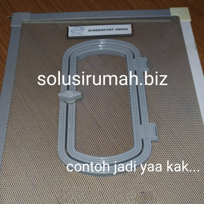 Screen Port PART Lubang Tangan NON Kawat Nyamuk Bukaan Jendela SWING