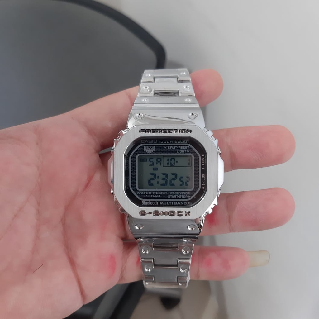 Jam Tangan Gshock GMW-B5000 Full Metal - Fullset