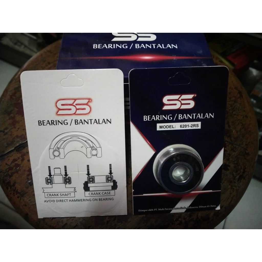 BEARING LAHER RODA DEPAN 6201 MOTOR BEAT, VARIO, SCOOPY, GENIO