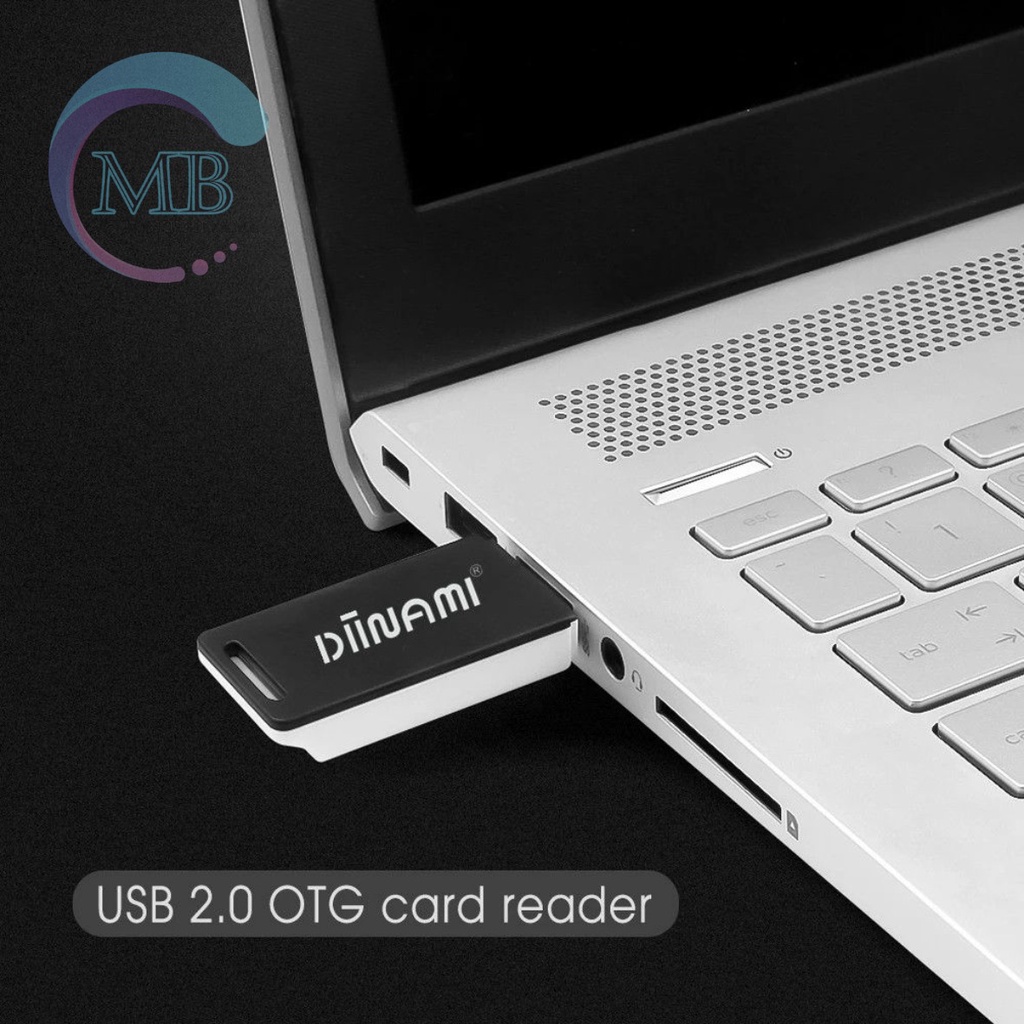 Card reader DIINAMI sd card &amp; Micro sd card high speed fast translit data usb 2.0 all in one for smartphone &amp; tablets MB2613