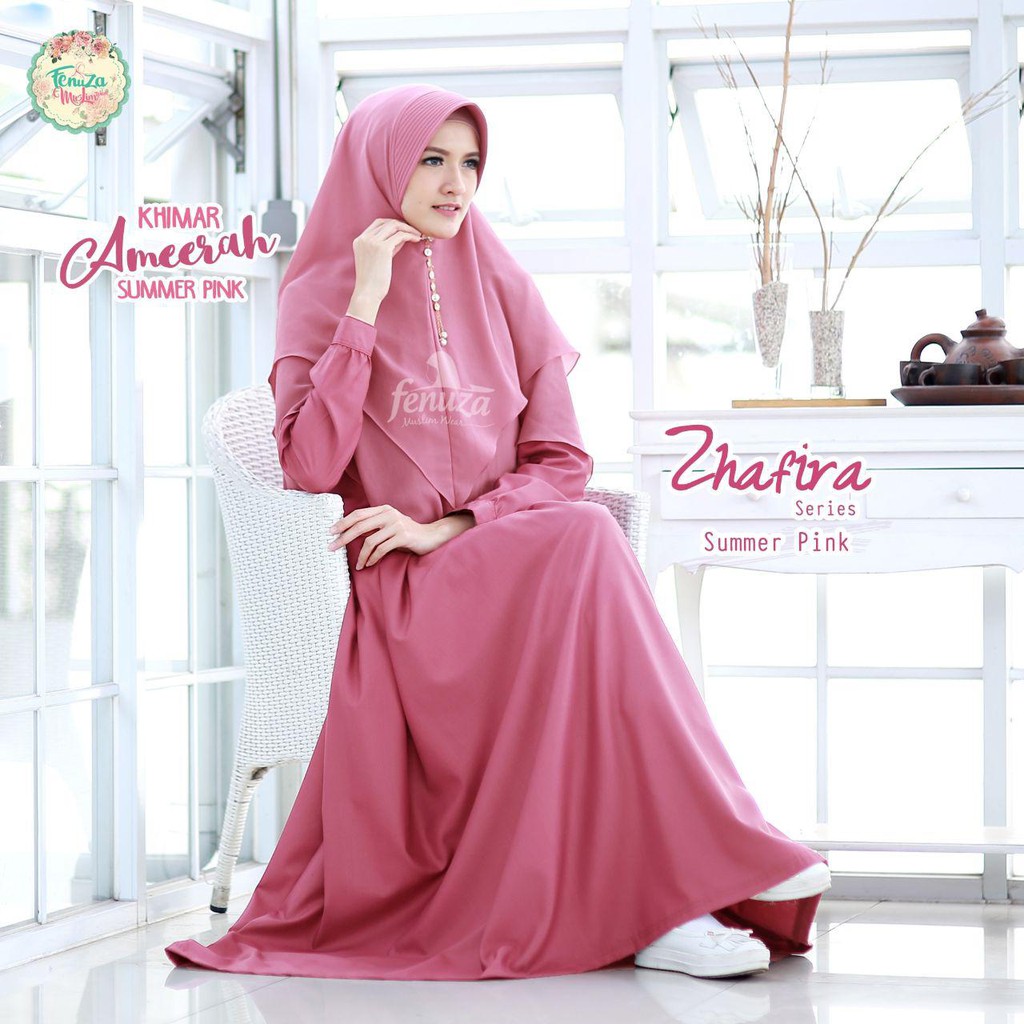 ZHAFIRA DRESS || Gamis Syari Original by Fenuza