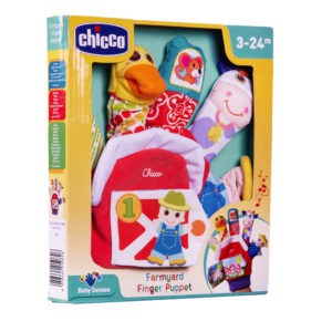 Chicco Farmyard Finger Puppet / Mainan Jari Anak Bayi 3m+