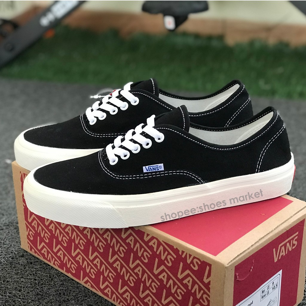 Sepatu Vans Authentic OG Ivory Black White