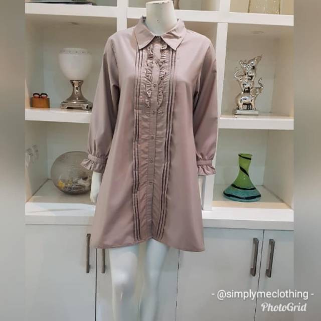 Tunik Katun Toyobo design by Disiko - atasan wanita - tunik terbaru- tunik toyobo