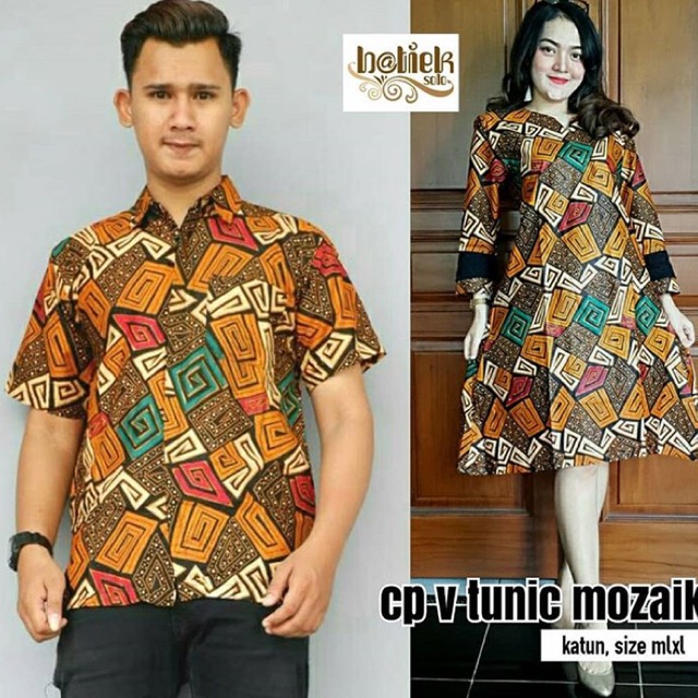 BATIK SARIMBIT COUPLE PASANGAN BAJU PESTA MOTIF KUBIK SOGAN KEKINIAN MURAH GROSIR ALUSAN PREMIUM