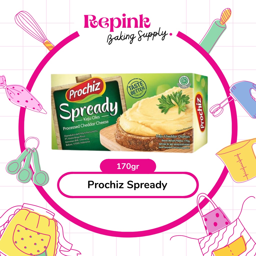 

Keju Prochiz Spready Cheddar Cheese 170gr | Prochiz Spready 170gr