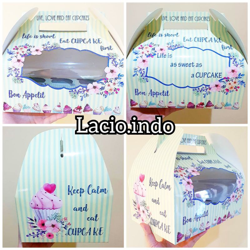 

Dus Cupcake 6 lubang 6holes Donat Bomboloni