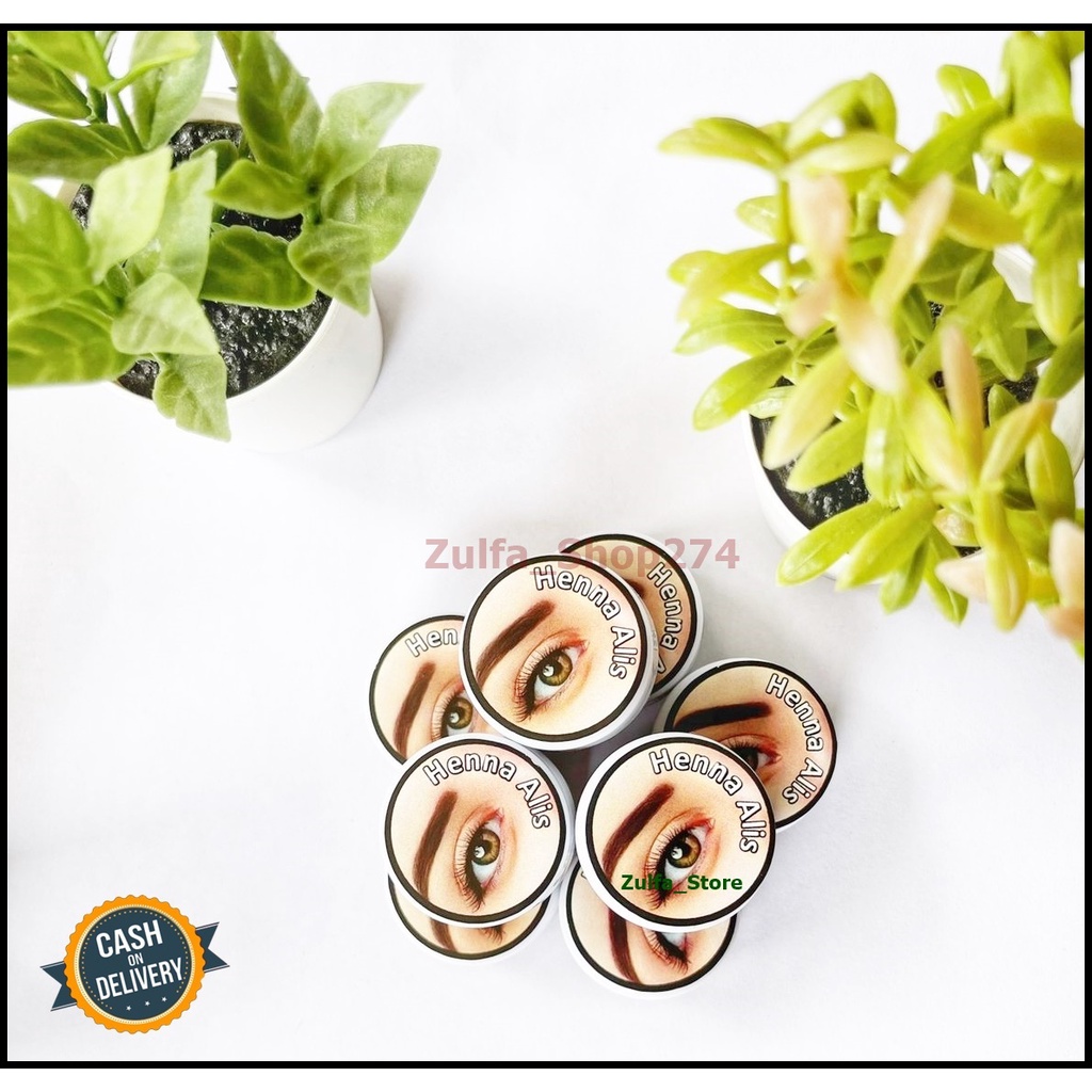 Henna alis tahan lama seperti sulam alis