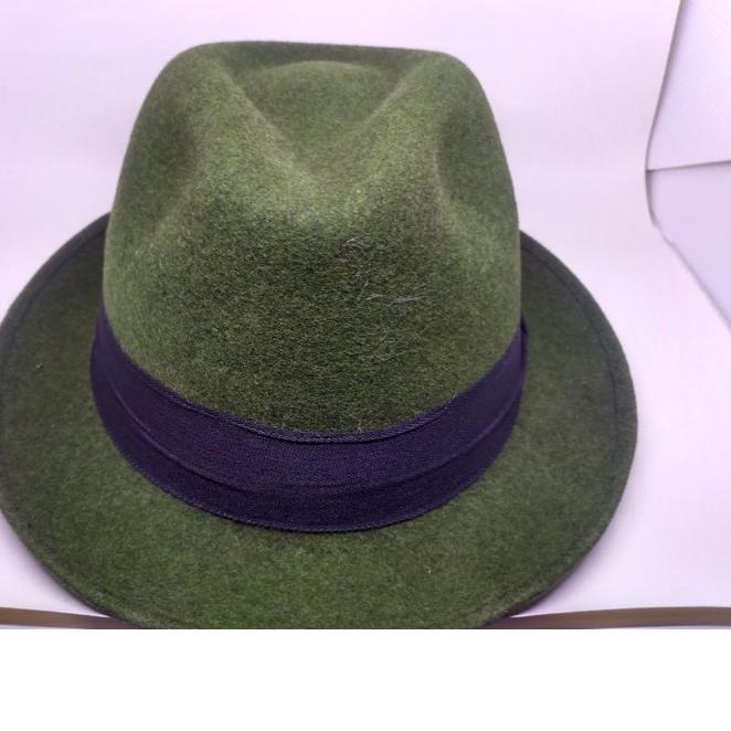 ♝ topi laken fedora import brand moris / mayser ♫