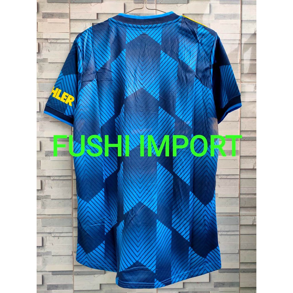 HQ JERSEY BOLA MU 3RD THIRD 2021-2022 GO HIGH QUALITY IMPORT