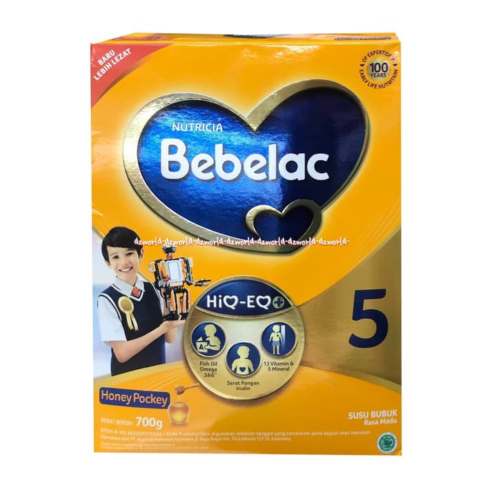 Jual Bebelac 5 Hiqeq Susu Pertumbuhan Madu Box 700gr Jd Id